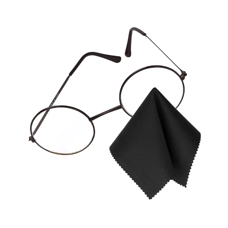10Pc Ultra-fine Fiber Eyeglass Cloth Sunglasses Lens Cleaning Cloth Double-sided Velvet Instrument Cleaning Cloth Eyeglass Cloth