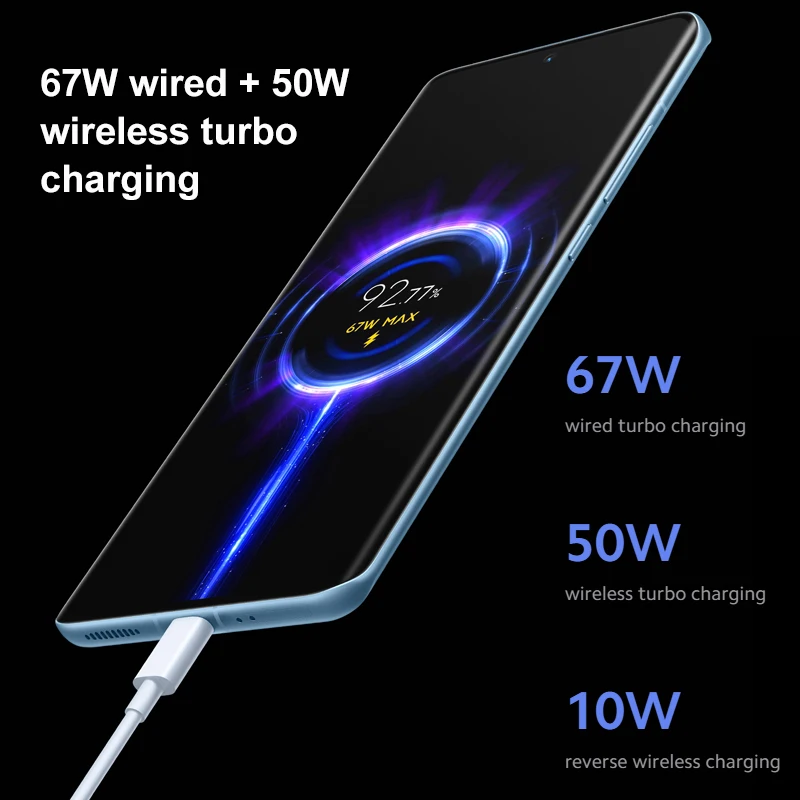 الإصدار العالمي من Xiaomi 12 128GB/256GB Snapdragon 8 Gen 1 6.28 "AMOLED DotDisplay بطارية 4500mAh 50MP + 32MP كاميرا NFC WiFi 6