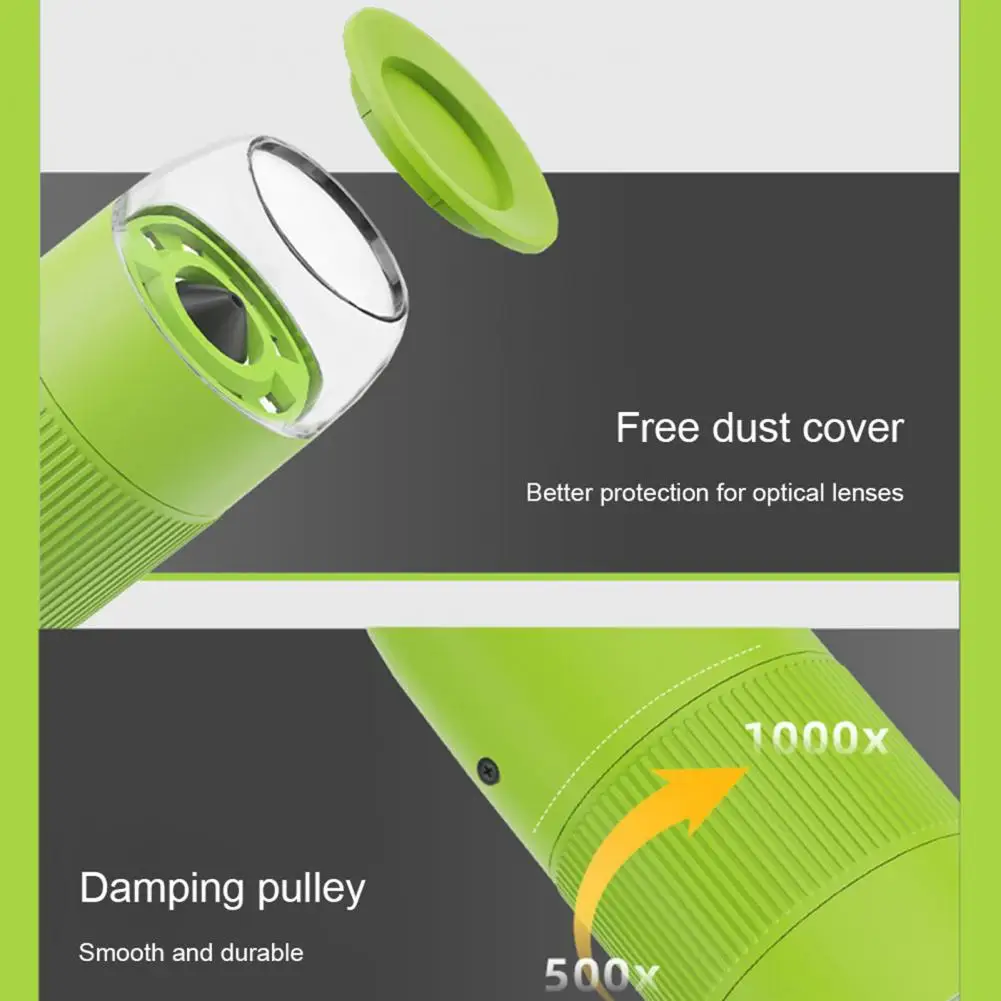 Kit de microscópio educacional para crianças, microscópio digital portátil com display ips de 2,0 polegadas, 200 megapixels, digital para biológico