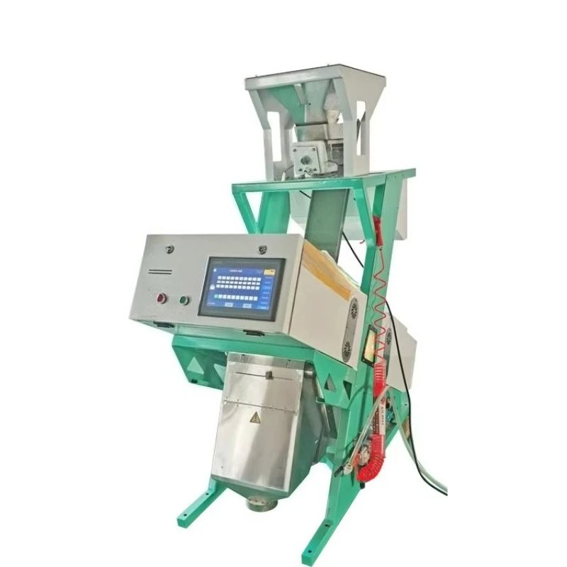 Rice And Coloring Quinoa Chili Carrots Cucumber Tomatoes Broccoli Shallots Optical Seed Sorter Peanut Ccd Color Sorting Machine