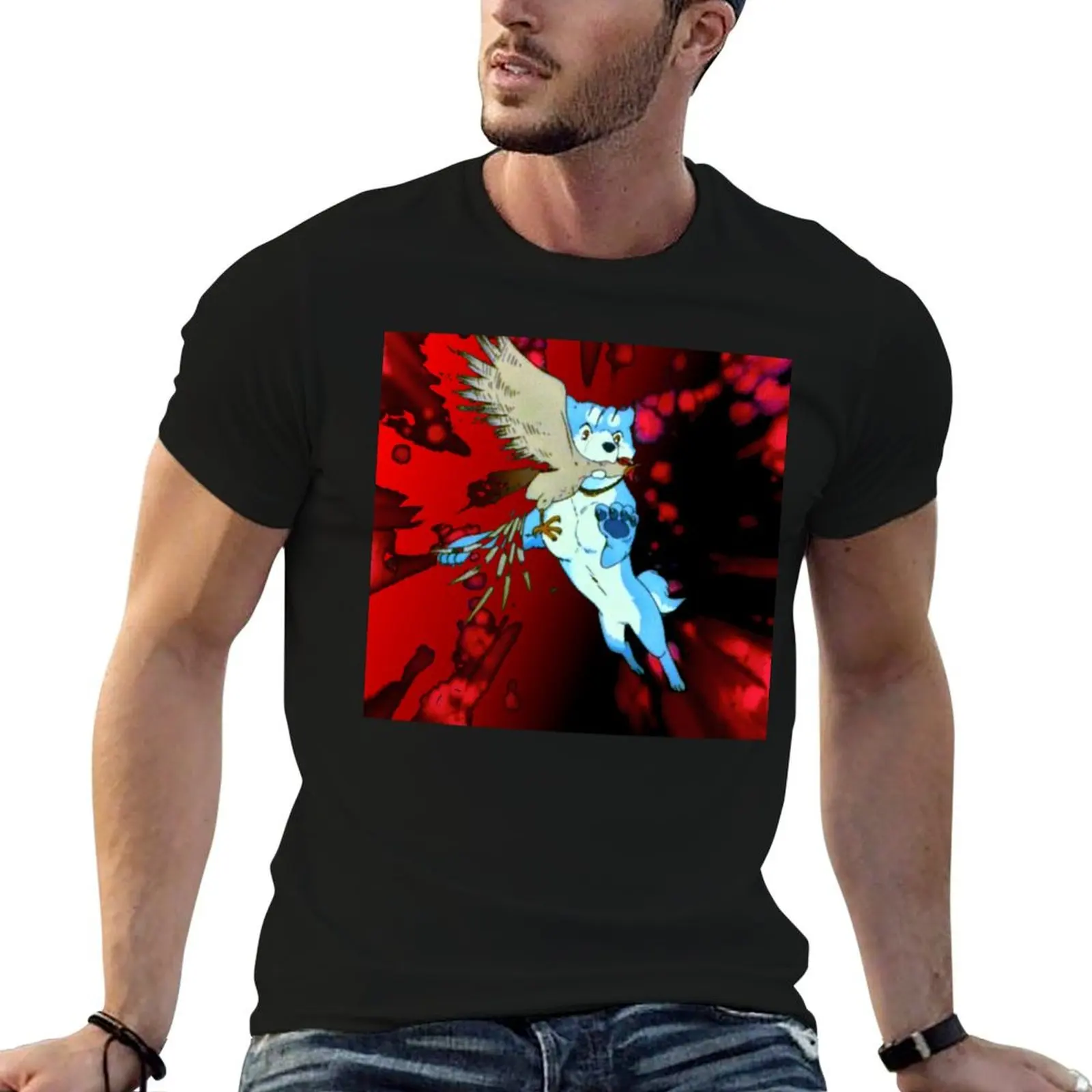 Camiseta Ginga Hunting, camisetas gráficas para hombre, camisetas con estampados, camisetas de algodón, camiseta de alta calidad