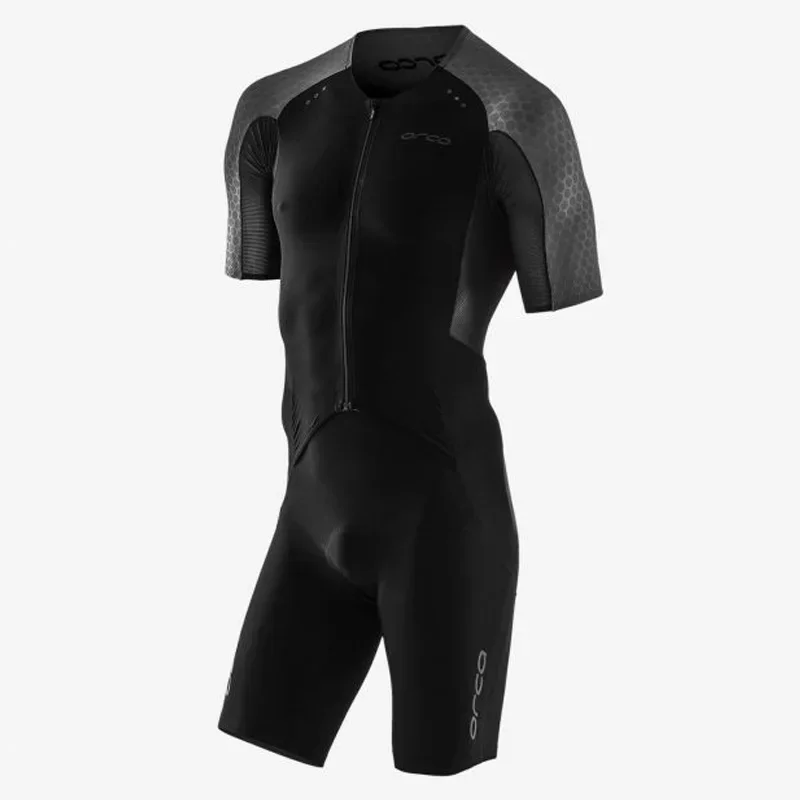 Orca Men Racing Skinsuit Triathlon Cycling Jersey Set Cycling Suit Skinsuit Maillot Ciclismo Bike Sport Swimming Runing Outfit view 4