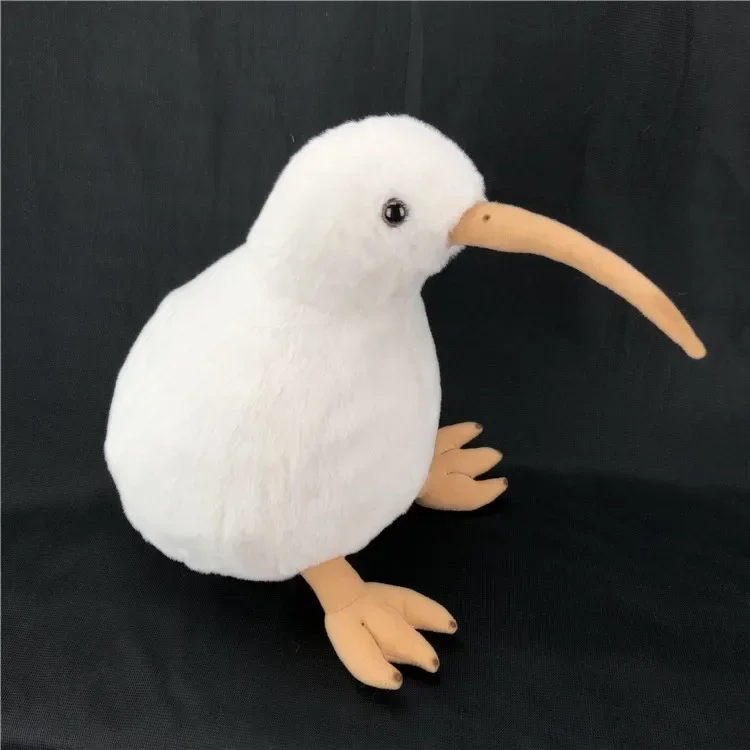 [Funny] Zoo 28cm Simulation Lifelike Kiwi Plush Toys Soft Kiwi bird Stuffed Animals doll Birthday Christmas Gifts For Kids