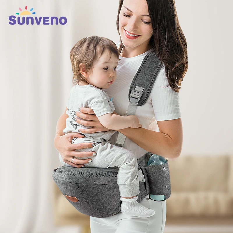 Sunveno Nieuwe Een Schouder Baby Carrier Moeiteloos Handige Verstelbare Afneembare Draagzak Hoge Kwaliteit Baby Accessoires