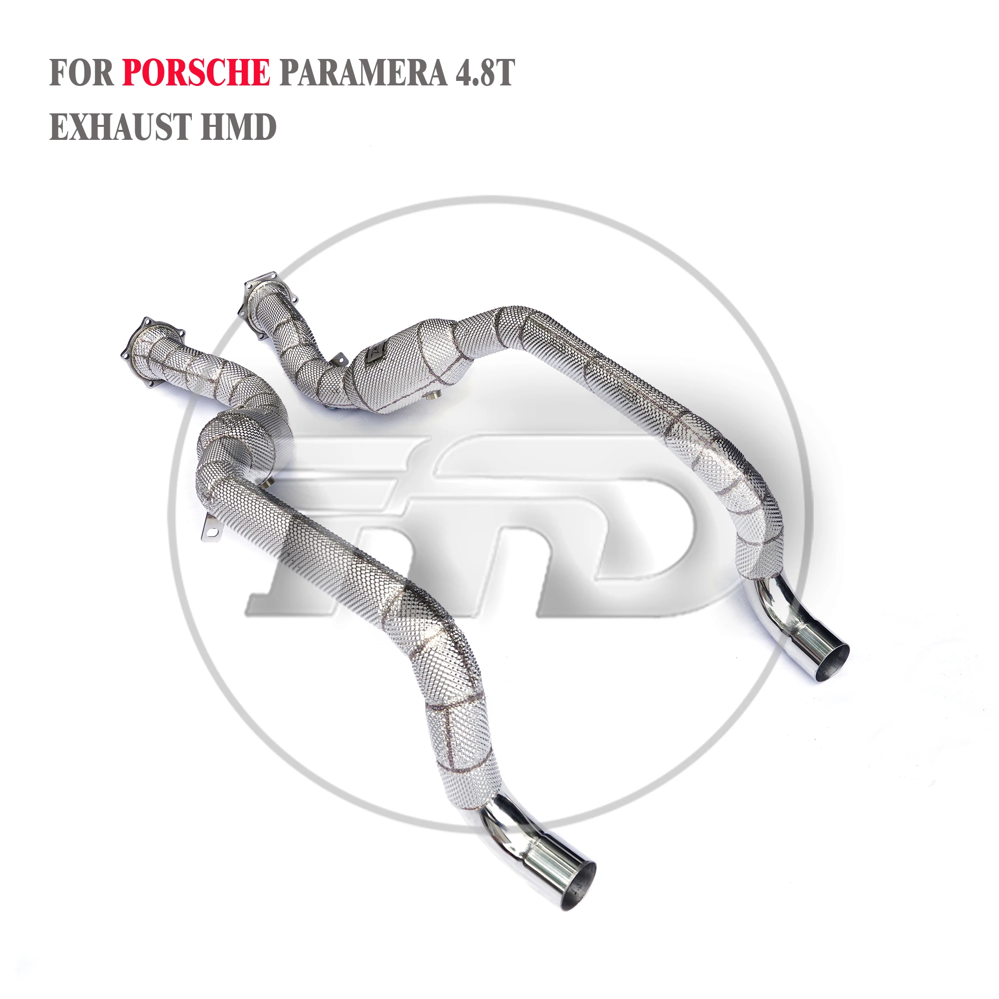 

HMD downpipe for Porsche Panamera 970 4.8T Exhaust System Stainless Steel Catalytic Header Performance Car Accessories