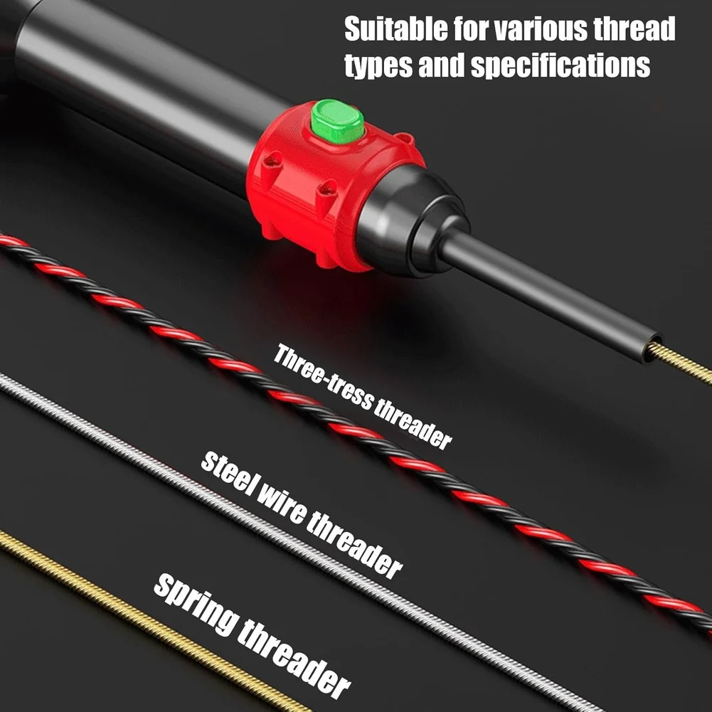 Manual Wire Puller Steel Spring Threader For Electrical Conduit Installation Wall Cable Routing Power Tool Accessory