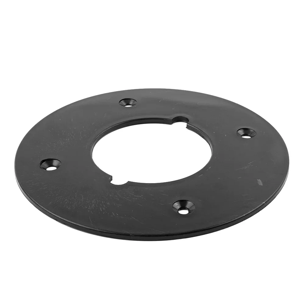 Base Plate Black Circle Shape Basement Plastic Base Electric Router For 3612 3612C Router Carving Tools-Accessories