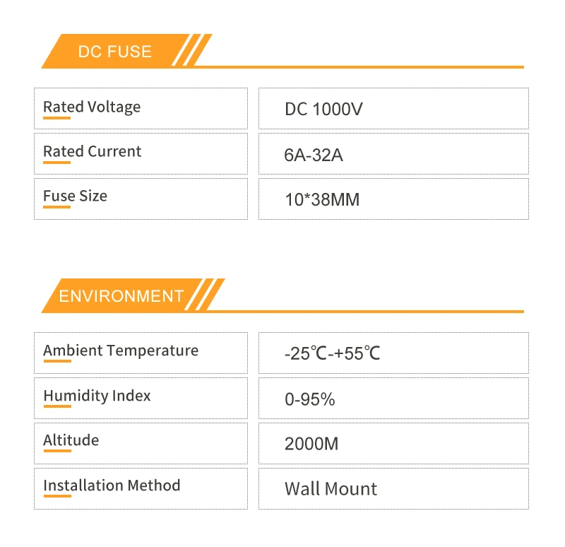 DC 500V 2 Eingänge 2 Ausgänge Solar-Photovoltaik-PV-Kombiniererbox mit Überspannungs- und Blitzschutz, DC-Sicherung, MCB, SPD, wasserdichte Box IP65 – Detail 5