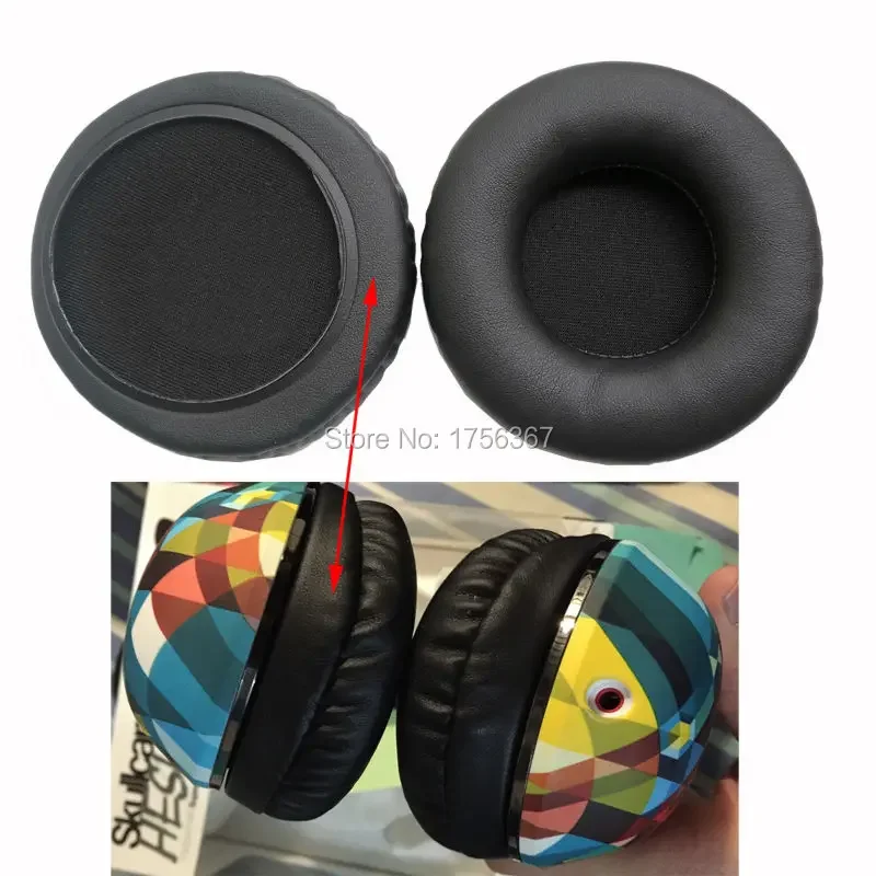 Ear pads replacement cover for Skullcandy HESH2.0 HESH 2.0 headphones(headset cushion) Nondestructive quality fur earmuffs