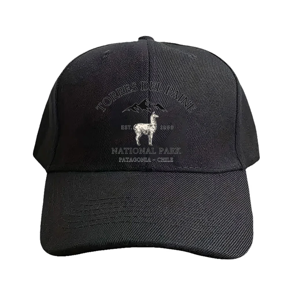 Torres del Paine Chile Patagonia Woman Man Summer Baseball Cap Adjustable with Curved Brim Duckbill Cap Protection Sun Hats