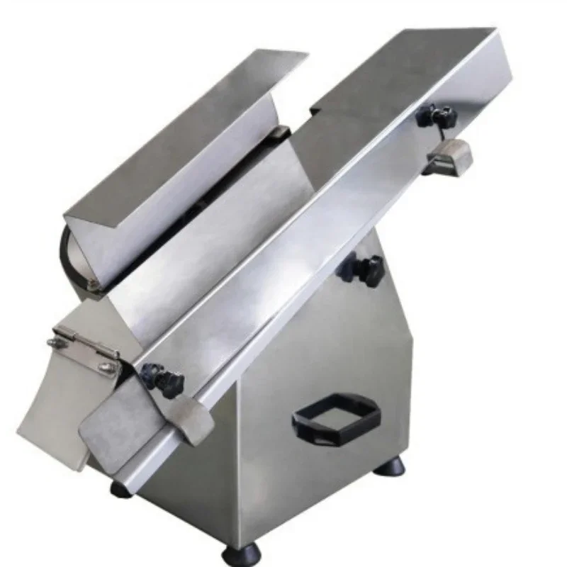 Stainless steel food factory bread opening machine hamburger cutting machine