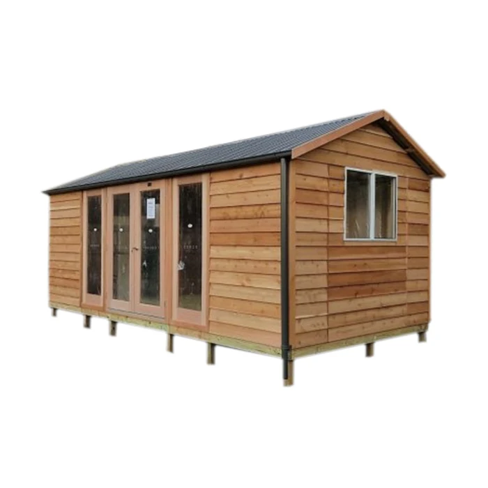 

High Quality Portal Frame Wood Structure Shed Best Price Garden Wood Shed House