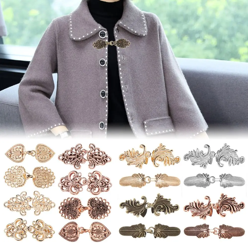 Trendy Winter New DIY Shawl Brooch Cardigan Clip Sweater Blouse Pin Clip Clasps