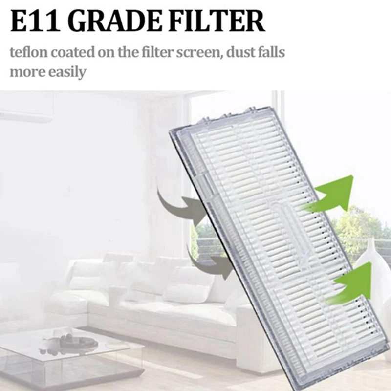 สําหรับ Xiaomi G10 Roborock S7 T7S PLUS อุปกรณ์เสริมหุ่นยนต์เครื่องดูดฝุ่นแปรงหลัก Mop HEPA กรองแปรงด้านข้างเปลี่ยนชิ้นส่วน