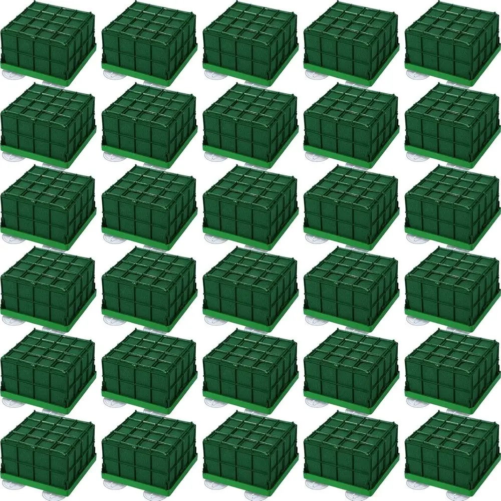 

4-Piece Floral Cage Centerpiece Holders with Lower Arrangement for Wedding Decorations, 4.3 x 4.3 x 3.5 Inches