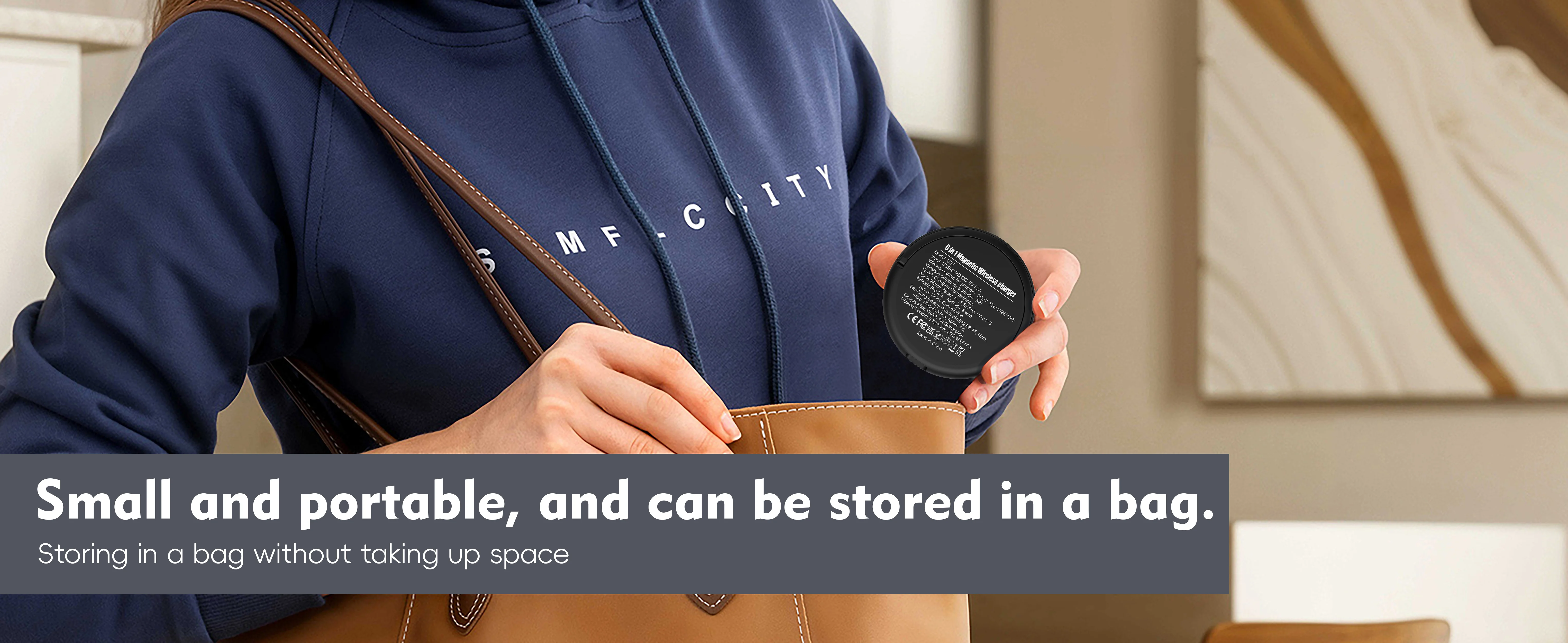 6-in-1 Magnetic Wireless Charger,for iPhone iWatch AirPods Galaxy Watch HUAWEI Watch Pixel Watch 1st 15W Fast Charger with Stand