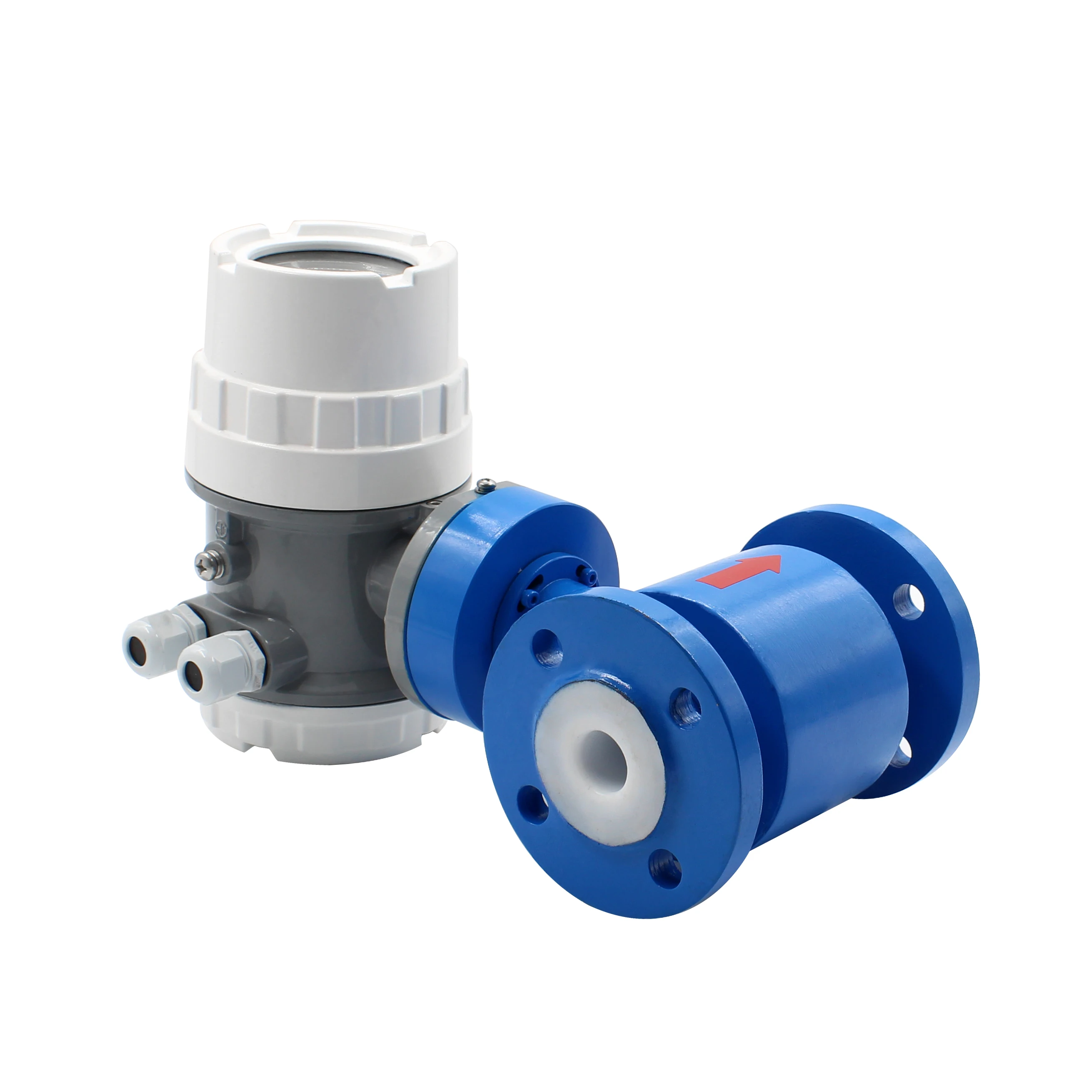 Integral Electromagnetic Flowmeter For Measuring High Concentration Slurry And Low Conductivity Fluids