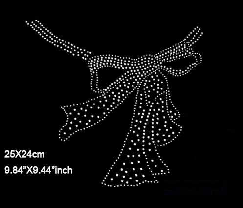 4pcs/lot(25X24cm)Super Bright Hotfix Rhinestone Transfer  motifs iron on crystal Rhinestone motif designs DIY Sewing(JA-1212)