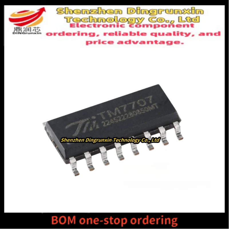 Brand new original TM7707 SOP-16 dual channel fully differential input 24 bit A/D conversion chip (50 pieces)