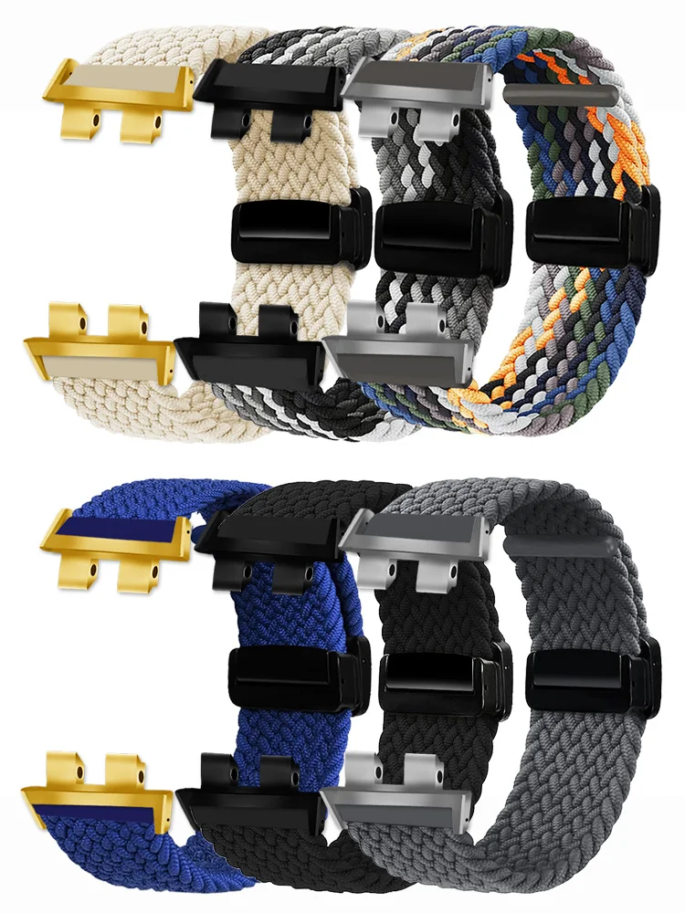 

Для casio g-shock GMW-B5000 серии водонепроницаемый модный тканевый браслет с магнитной складной пряжкой эластичный нейлоновый ремешок для часов 22 мм