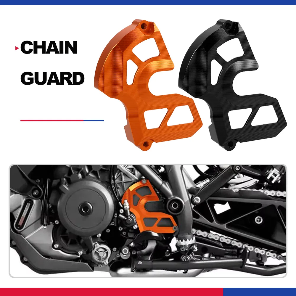 

Motorcycle CNC Chain Case Saver For 1290 Super Adventure R/S Super Duke GT R 2014-2019 1090 1190 ADV Sprocket Cover Accessories