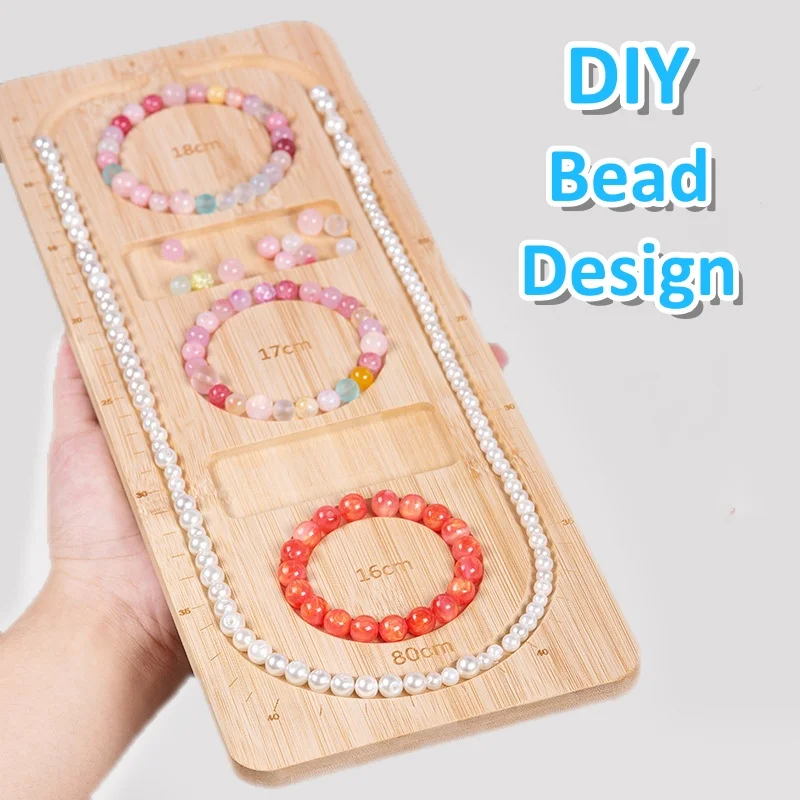 Jewelry Designing Plate Beading Board Necklaces Display Stand Holder Market Stall Supplies