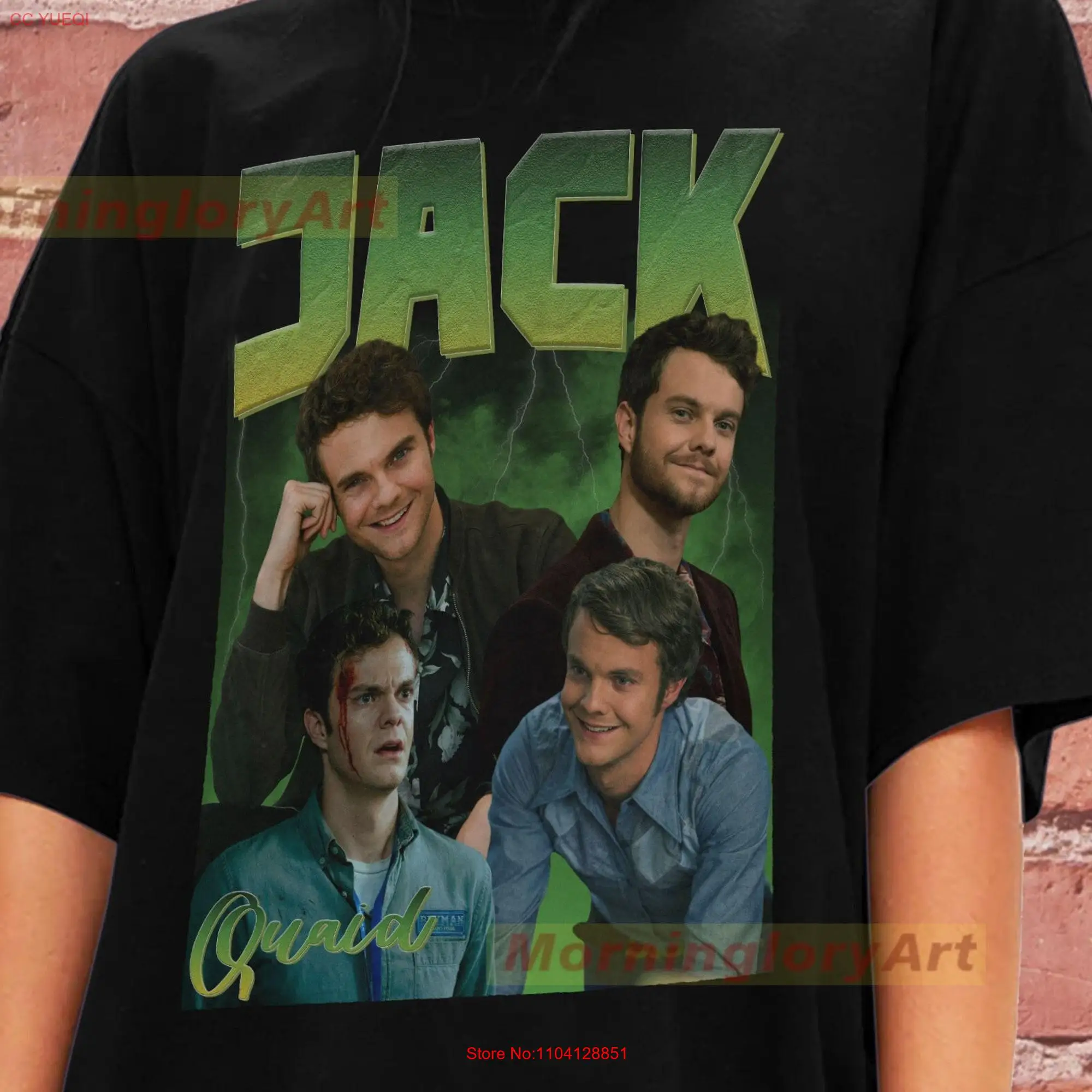 Jack Quaid T Shirt SweaT Sweater Cotton Clothing long or short sleeves