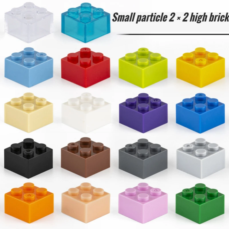 

25pcs Small Particle 3003 High Brick 2x2 DIY Block Compatible with Creative Gift Build Moc Building Blocks Castle Toy