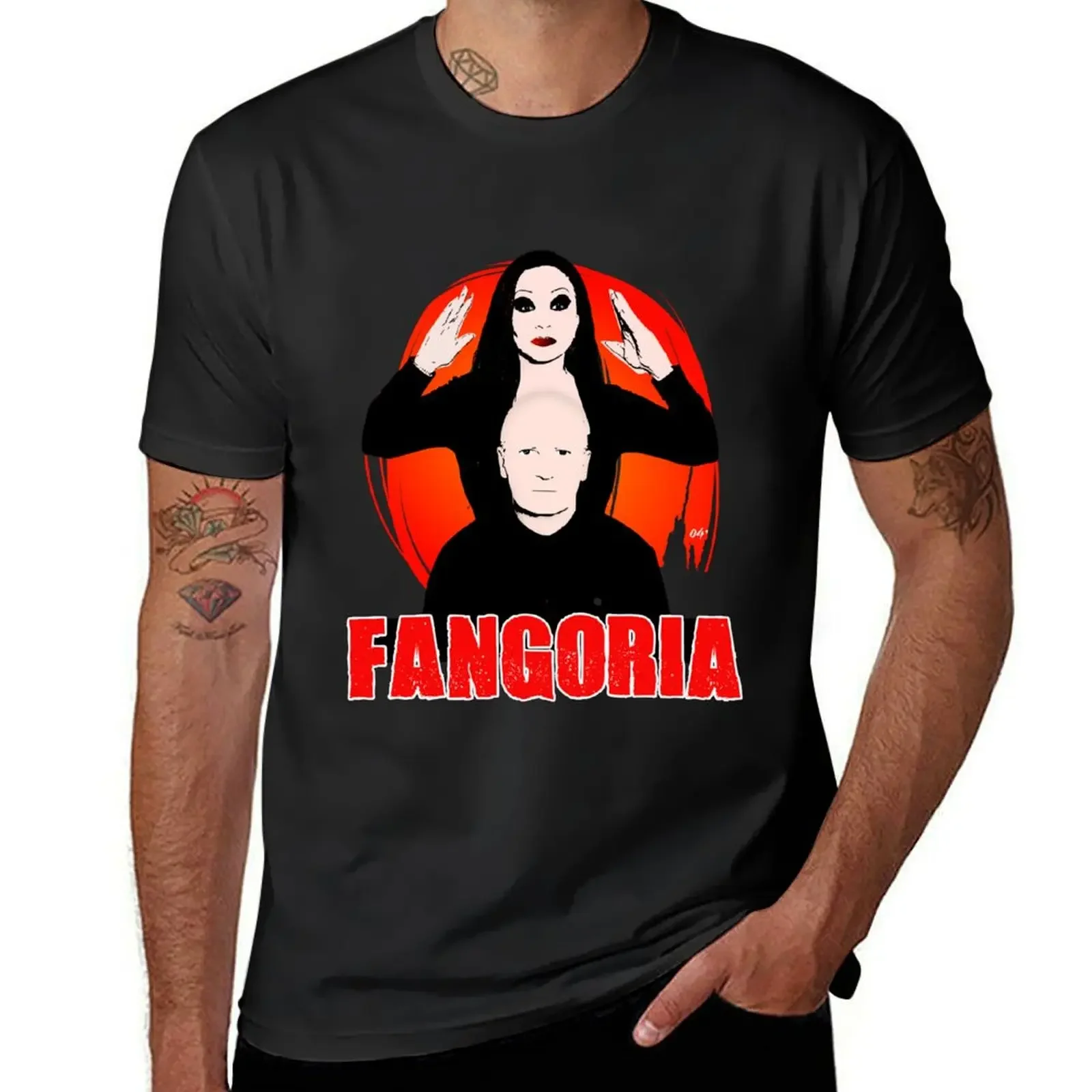 

fangoria T-Shirt street wear customs design your own custom shirt men clothings