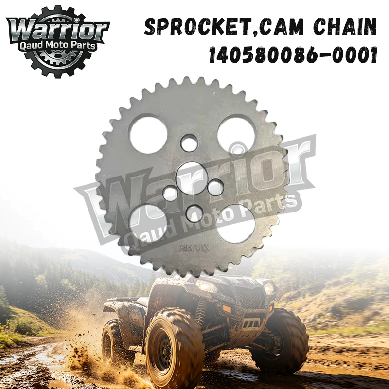 140580086-0001 CAM CHAIN SPROCKET,FOR LONCINLX XWOLF 550L LX500AU CVT500,QUAD PARTS