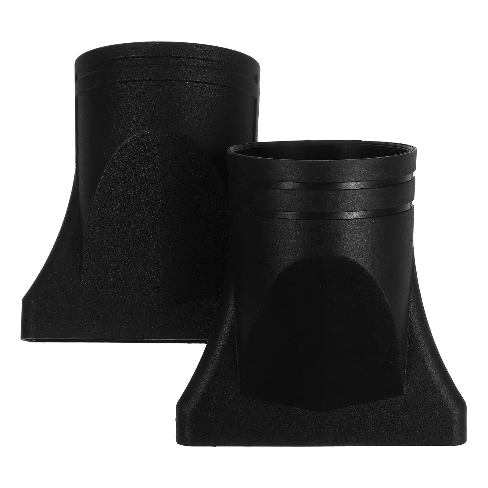 

2Pcs Hair Dryer Concentrator Nozzle Attachment Black Thickened Heat Resistant for Professional Styling Daily Use 44-46Mm