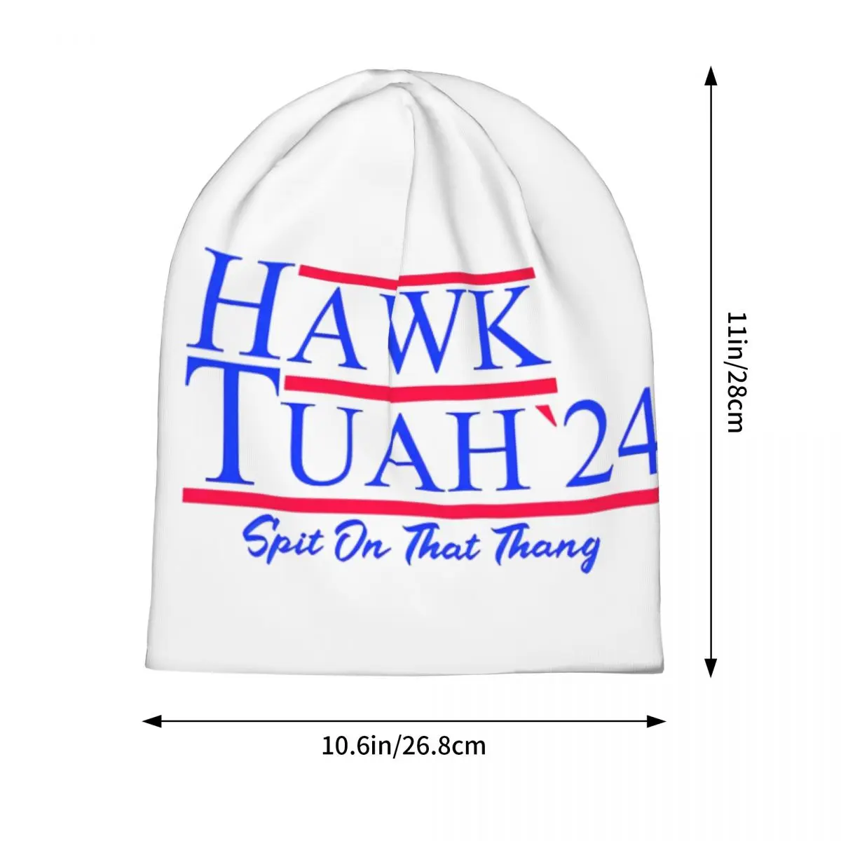 Hawk Tuah 24 Beanie Hats Retro Caps Men Women Gym Skullies Beanies Autumn Winter Graphic Warm Beanie Hats