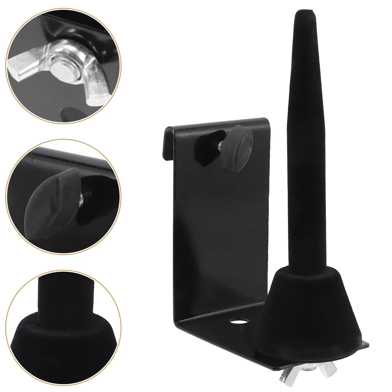 

Flute and Saxophone Hanger Sturdy Sax Wall Mount Holder Durable Sax Bracket Practical Storage Rack for Saxophone Music