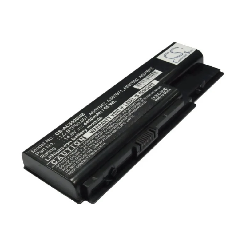 Cameron sino Notebook, Laptop 4400mAh battery 1010872903, 3UR18650Y-2-CPL-ICL50 for Aspire 5220G, Aspire 5310,Aspire 5310G