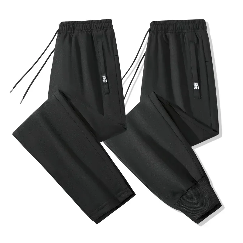 Herren Ganzjahres-Outdoor-Laufhose Vielseitige Fitness-Hose Lässige Bequeme Atmungsaktive Gerade Geschnittene Trendige Hose