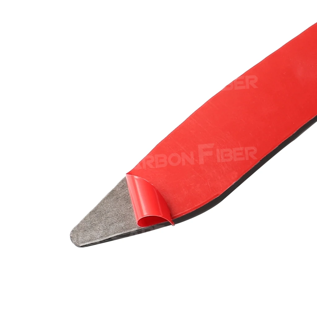 Carbon Fiber Exterior Trims Rear Reflector Fog Light Lamp Cover Trim Frame Garnish Sticker For Tesla Model X 2015-2019