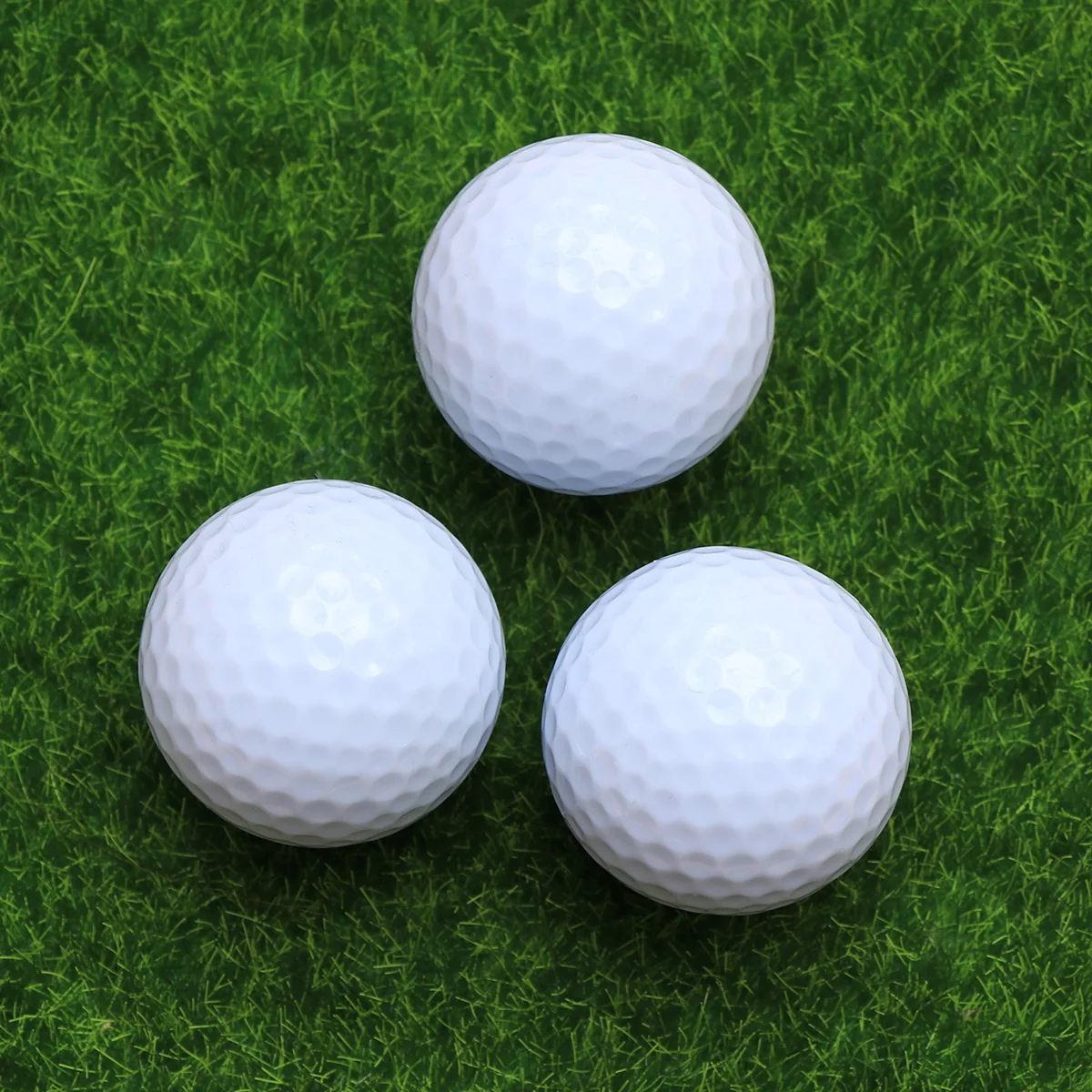 Esportes noturnos reutilizáveis de golfe com brilho LED para torneios 3 unidades