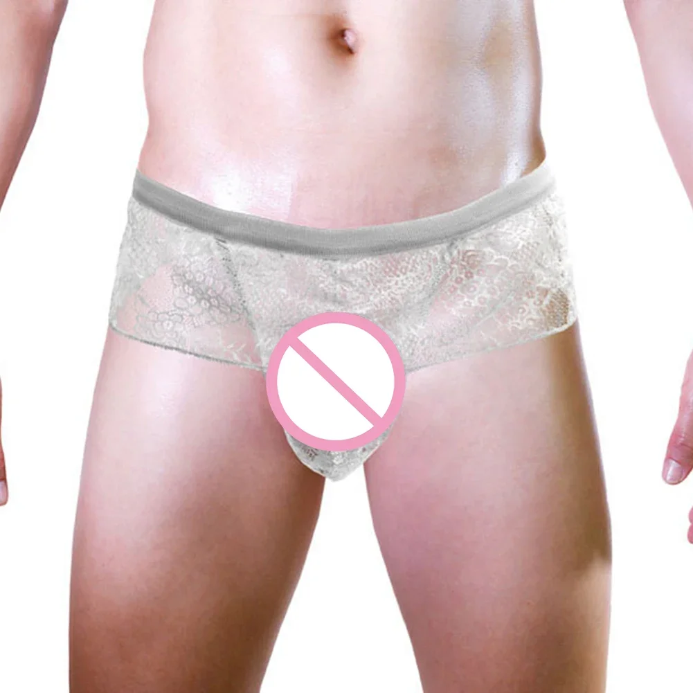 Average Size For Bedroom For Romantic Nights Bulge Pouch Underwear Lace Brief Underpants Transparent All Seasons