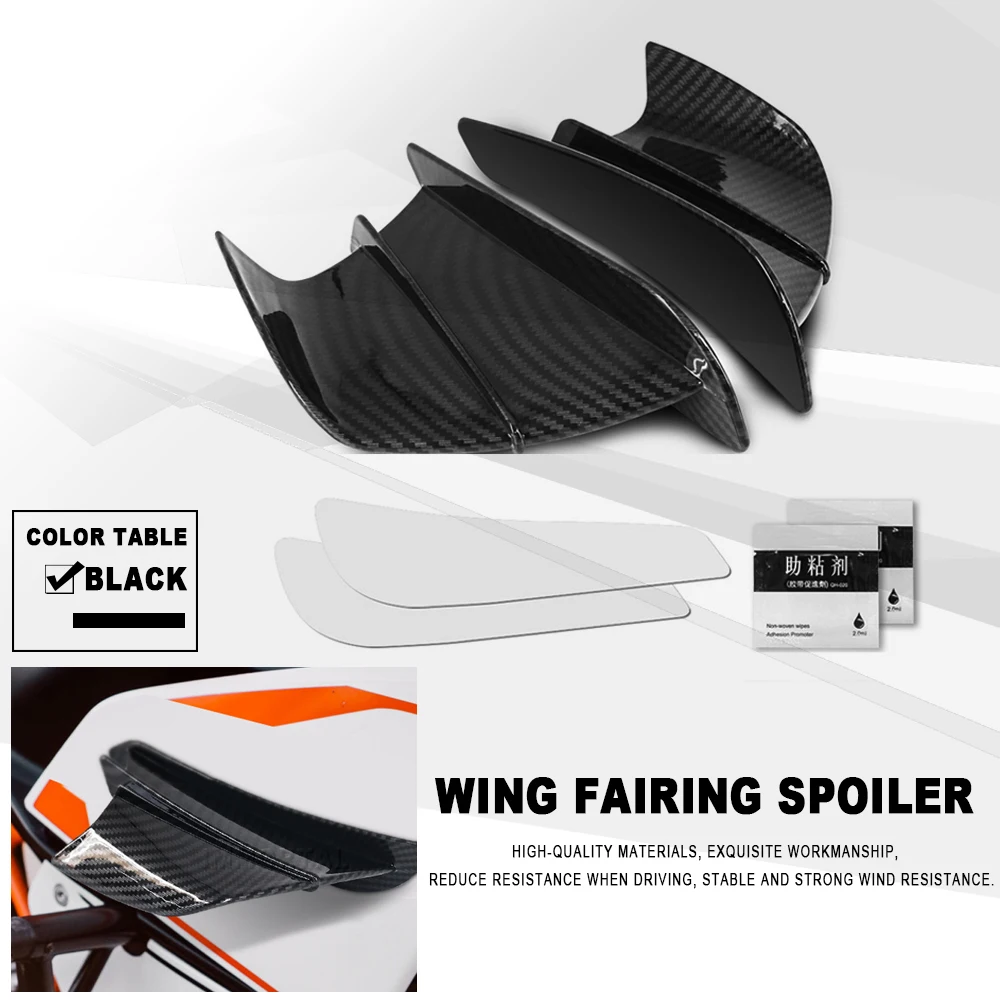 

For RC390 RC200 RC125 RC8C 1290 Super Duke 990 Super Duke Motorcycle Accessories Modified Fixed Wing Winglet Fairing