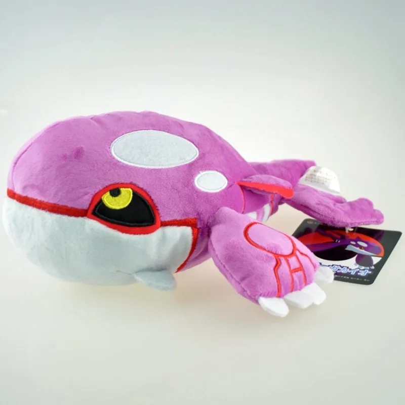 

32cm Pokemon Shiny Kyogre Plush Toy Pocket Monster Kawaii Kyogre Soft Stuffed Animal Doll Halloween Christmas Gifts for Boy