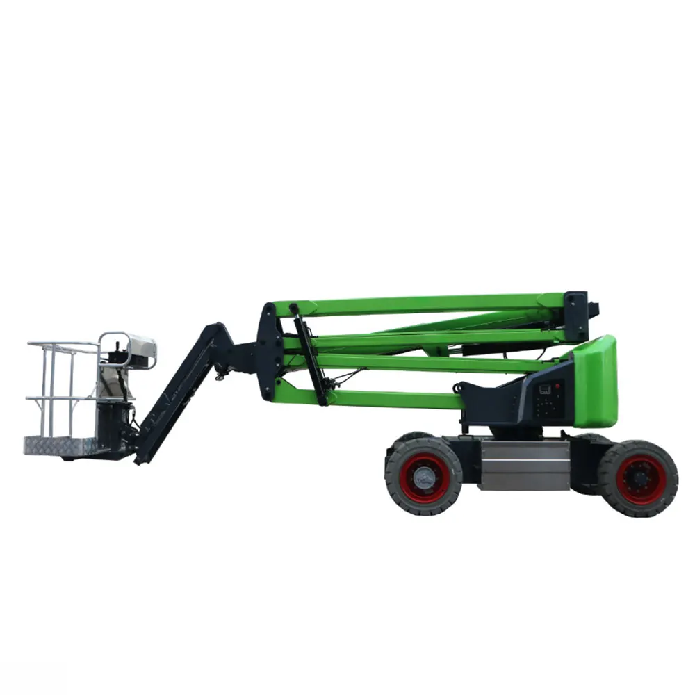 China Made Trailer Telescopic Boom Spider Crane High Quality Mobile Trailer Telescopic Mobile Crane Boom Lifting Articulated