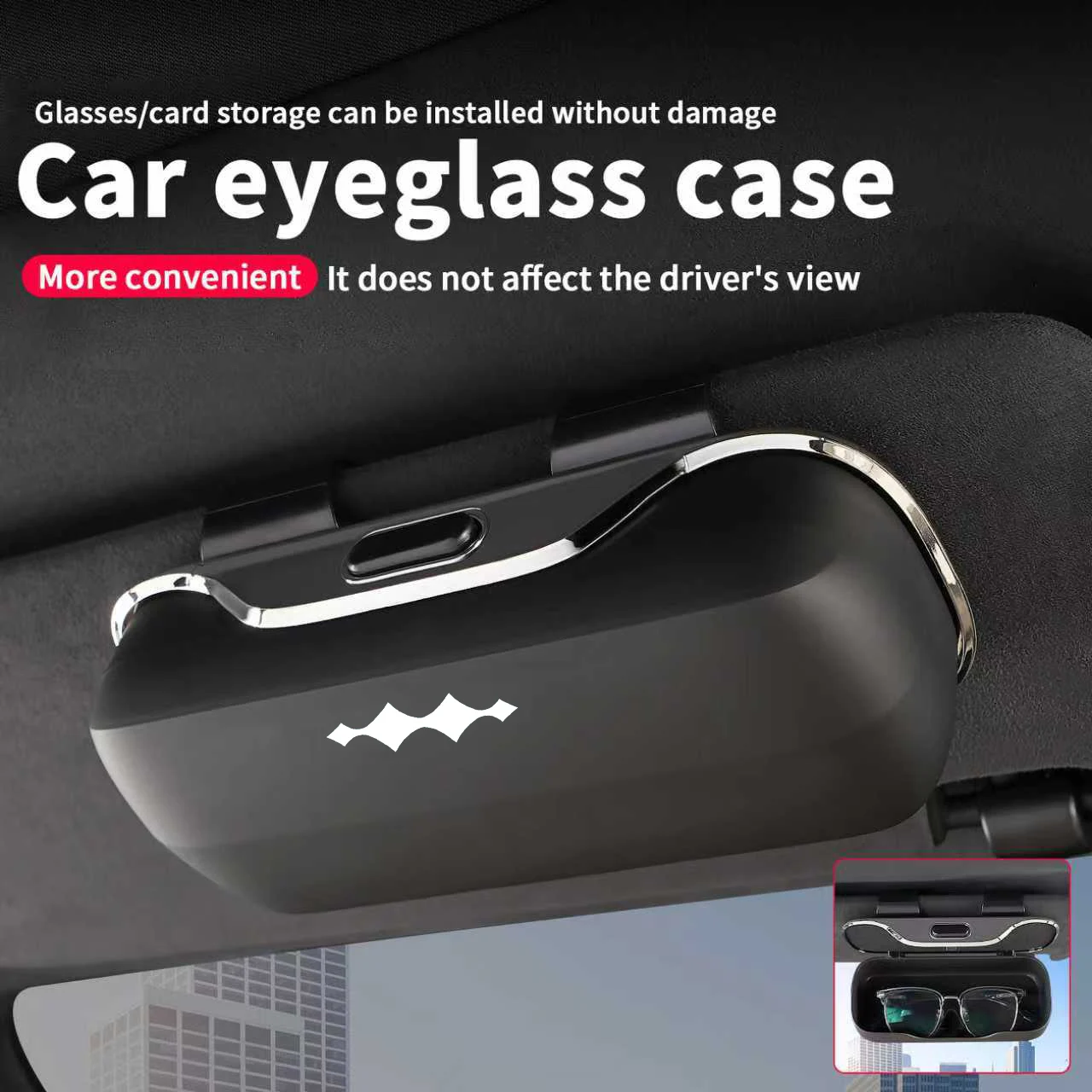 

BYD FangChengBao Leopard 5 Leopard 6 8 3 Formula 2025 Accessories Car Visor Sunglasses Glasses Case Glasses Holder Clip Box