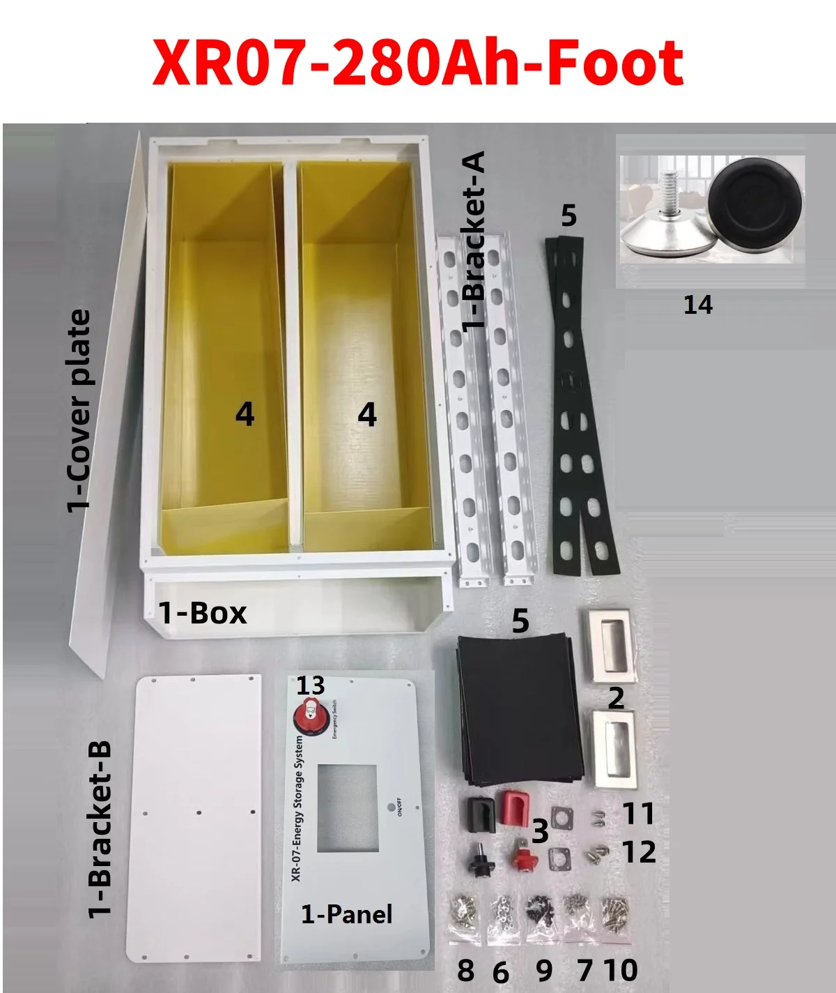 Variant: XR07-280Foot