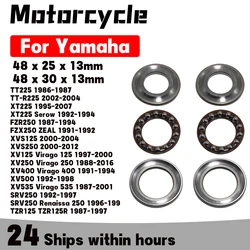 Steering Head Bearing Kit For Yamaha TT225 TT-R225 Serow FZR250 ZEAL XVS125 XVS250 XV125 XV250 XV400 Virago 125 250 400 XV500