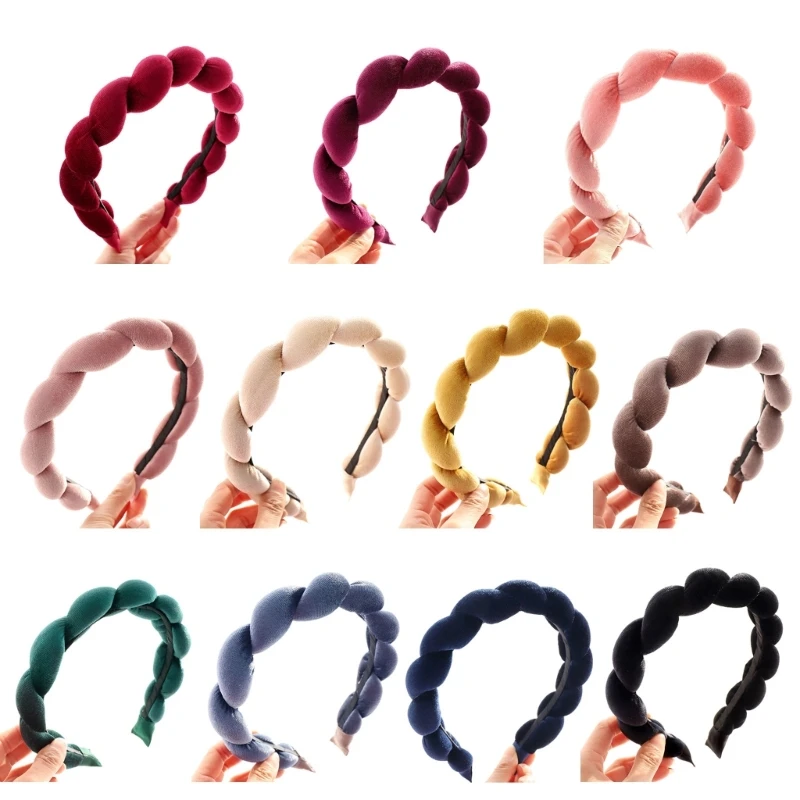 

Sponge Headband Hair Hoop Spa Headbands Braid Headband Skincare Headband DropShipping