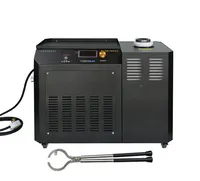 1600 Degrees 1KG 220V Metal Smelting Furnace Iron smelting Machine Induction Furnace For Melting Gold With water chiller