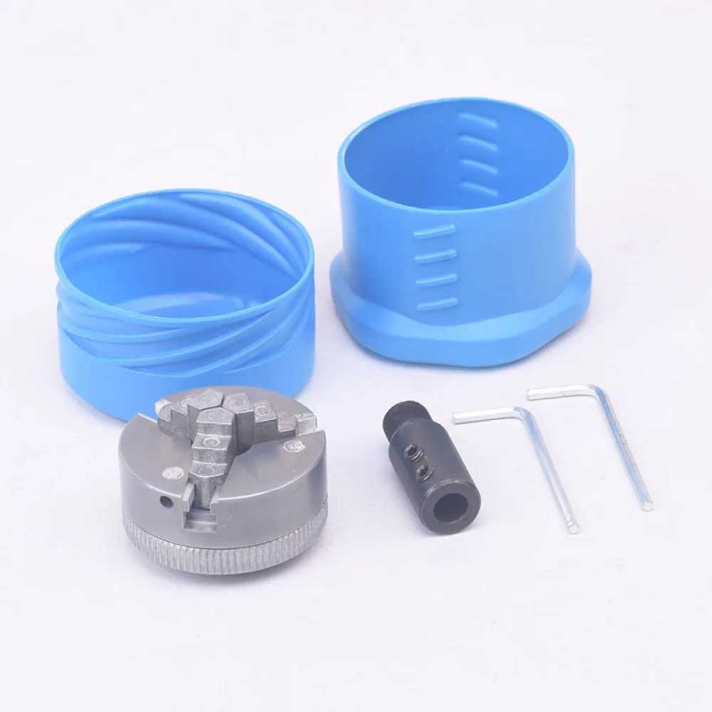 Manual Self Centering 3 Jaw Chuck For Micro Lathe 50mm Clamping Fixture Accessory For Precision Engineering Hobby Projects