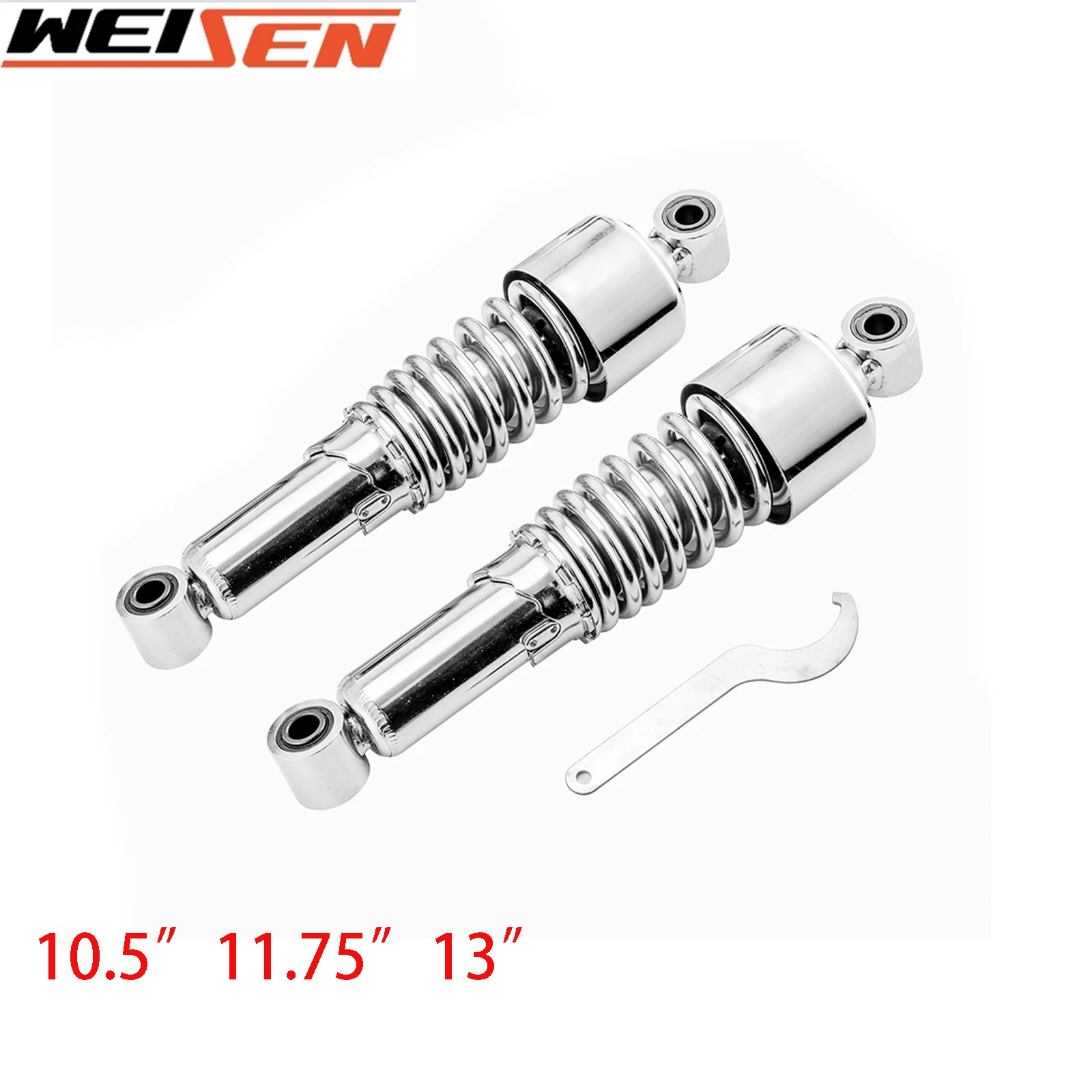 Motorcycle 10.5/11.75/13 Inch in Rear Shocks Lowering Kit Preload Adjustable for Harley Davidson Sportster 883&1200 Accessories