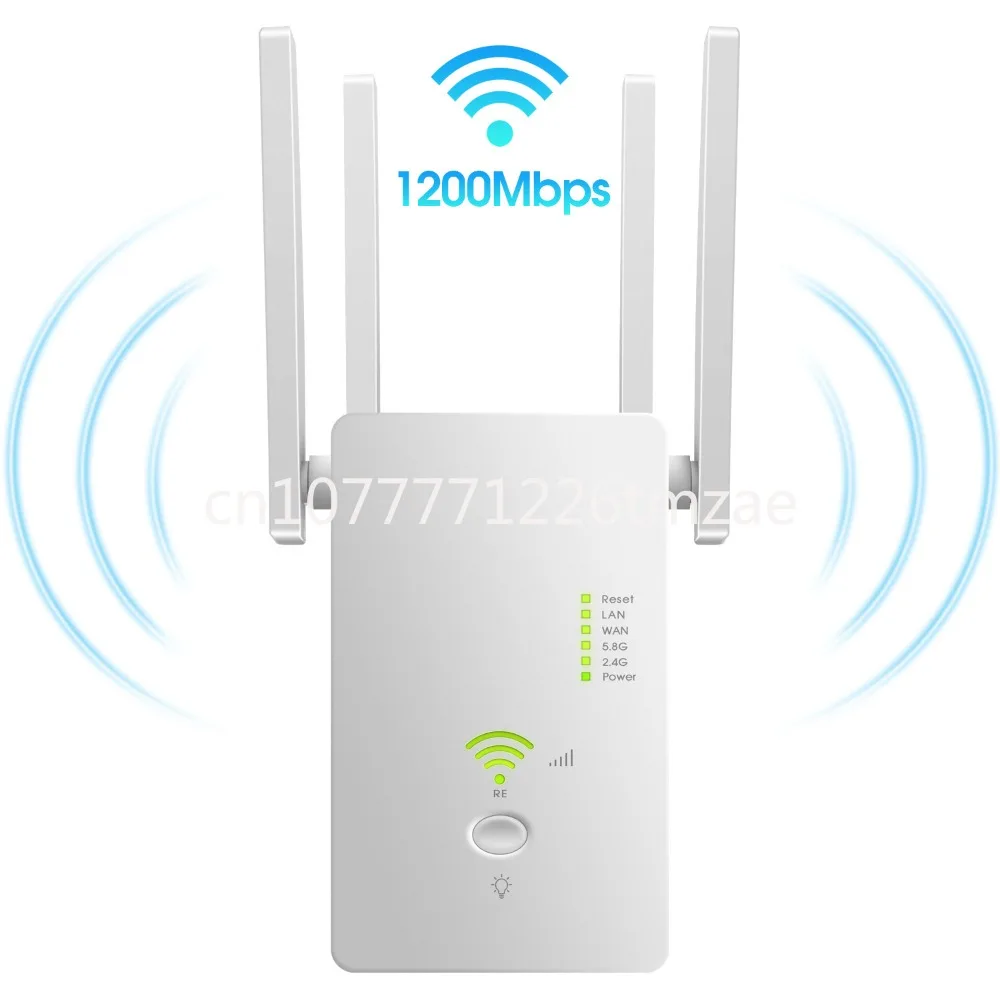 

Repeater 5.8GHz Wireless WiFi Router AP Network Signal Amplifier through the Wall