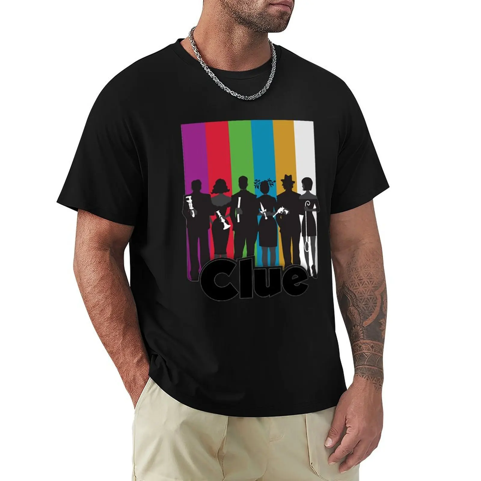 T-shirt imprimé Streetwear Clue Film